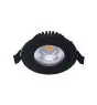 Noxion LED Ajustable Slim Spot Negro 6W 550lm - 930 Luz Cálida | Recorte 75mm - IP54 - Mejor reproducción de color 
