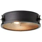 Brilliant Zois Luz de techo Metal Negro | 340mm - Apta para 2x E27