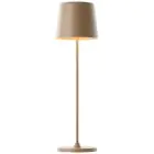 Brilliant Lámpara De Mesa Kaami Metal Plástico Marrón 2W 310lm - 830 Luz Cálida | 100mm - IP44 - Al Aire Libre - Regulable 