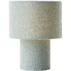 Brilliant Lámpara De Mesa Teddy Metal Textil Verde | 230mm - Apta para 1x E27