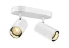 SLV Asto Aluminium Foco Blanco | Apta para 2x GU10