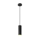 SLV Enola Colgante De Luz Aluminium Negro 150cm | Apta para 1x E27 