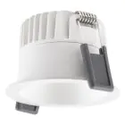 Ledvance Foco LED Oscurolight Aluminium Blanco 8W 640lm 36D - 927 Luz muy Cálida | Recorte 68mm - IP44 - Mejor reproducción de color - Regulable
