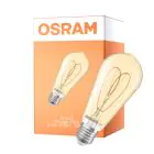 Osram Vintage 1906 LED E27 Edison Con Filamento Oro 4.9W 470lm - 922 Luz Muy Cálida | Mejor Reproducción De Color - Regulable - Reemplazo 40W