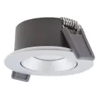 Ledvance Foco LED Air Adjust Aluminium Plata 4W 320lm 36D - 930 Luz Cálida | Recorte 68mm - IP23 - Mejor reproducción de color - Regulable