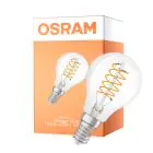 Osram Vintage 1906 LED Classic Slim E14 Pera Con Filamento Clara 4.8W 470lm - 827 Luz Muy Cálida | Regulable - Reemplazo 40W