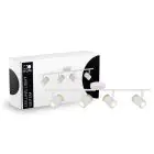 D'Lite Luz de techo Beitem Mate Blanco FSC Madera | Apta Para 4x GU10