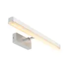 Nordlux Otis 60 Luz De Pared Aluminium Cromo 17W 1650lm 930 Luz Cálida | IP44 - Mejor Reproducción De Color - 3Step Regulable
