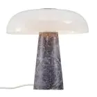 DFTP by Nordlux Lámpara De Mesa Glossy Mármol y Vidrio Gris | 320mm - Apta para 1x E27