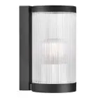 Nordlux Coupar Luz De Pared Aluminium Negro | IP54 - Apta para E27