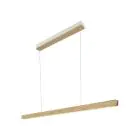 Nordlux Ilgas Colgante De Luz Madera Marrón 42W 1800lm - 830 Luz Cálida | Regulable 