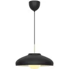DFTP by Nordlux Latif Colgante De Luz Metal y Vidrio Negro | 400mm - Apta para E14