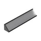 Topmet LED Perfil CABI12 E slide - 1m - Complete set - Negro