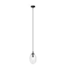 Emibig Colgante De Luz Astral Acero Negro | Apta para 1x E14 - Max 10W