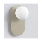 Emibig Pared y Luz de techo Viva Acero Marrón | Apta para 1x G9 - Max 8W