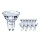 Multipack 10x Philips Corepro LED Foco GU10 PAR16 3.5W 255lm 36D - 827 Luz muy Cálida | Reemplazo 35W