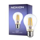 Noxion Lucent LED E27 Pera con Filamento Clara 8.5W 1055lm - 827 Luz muy Cálida - Reemplazo 75W