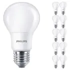 Multipack 10x Philips Corepro LED Bulbo E27 Pera Mate 5W 470lm - 930 Luz Cálida | Mejor reproducción de color - Reemplazo 40W