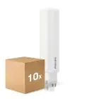 Multipack 10x Philips CorePro PL-C LED 6.5W 770lm - 840 Blanco Frio | 4-Pines - Reemplazo 18W