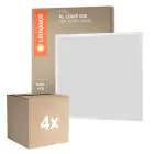Multipack 4x Ledvance Panel LED Compacto Aluminium Blanco 33W 3630lm - 840 Blanco Frio | 60x60cm - UGR < 19