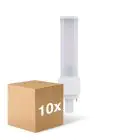 Multipack 10x Ledvance Dulux-D LED 6W - 840 Blanco Frio | 2-Pines - Reemplazo 13W