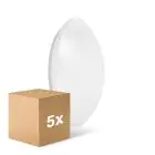 Multipack 5x Ledvance Surface Circular 400 24W 830 1920lm Blanco IP44 | Luz Cálida