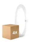 Multipack 4x Osram Tubo LED T9 Circular (EM/Mains) 18.3W 2200lm - 840 Blanco Frio | Reemplazo 32W