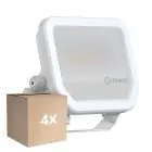 Multipack 4x Ledvance Proyector LED Aluminium Blanco 17W 2200lm 100D - 830 Luz Cálida | IP66 - Simétrico
