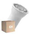Multipack 6x Osram LED Superstar Reflector Foco GU10 PAR11 3W 230lm 36D - 827 Luz Muy Cálida | Regulable - Reemplazo 35W