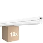 Multipack 10x Ledvance Pantalla LED Linear Compacto High Output 15W 1500lm - 840 Blanco Frio | 90cm