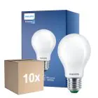 Multipack 10x Philips MASTER LED Bulbo Ultra Efficient E27 Pera Mate 7.3W 1535lm - 840 Blanco Frio | Reemplazo 100W
