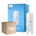 Multipack 12x Philips CorePro LED Capsule G9 Mate 1.9W 220lm - 830 Luz Cálida | Reemplazo 25W
