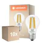 Multipack 10x Ledvance Classic LED E27 Pera Con Filamento Clara 11W 1521lm - 827 Luz Muy Cálida | Reemplazo 100W
