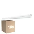 Multipack 10x Ledvance Pantalla LED Linear Compacto 20W 2000lm - 840 Blanco Frio | 120cm