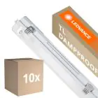 Multipack 10x Ledvance Pantalla LED Estanca Prueba De Vapor Alojamiento Performance | Apta Para 1x60cm Tubo LED