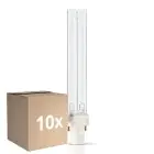 Multipack 10x Philips PL-S 9W - UV-C | 2-Pines