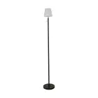 Eglo Lámpara de pie Montapalma-L Solar Acero Negro 2W 190lm - 830 Luz Cálida | IP54 - Regulable - USB-C