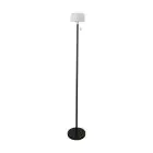 Eglo Lámpara de pie Montapalma-L Solar Acero Negro 2W 190lm - 830 Luz Cálida | IP54 - Regulable - USB-C