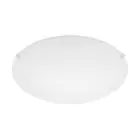 Eglo Pared y Luz de techo Mars Acero Blanco | IP20 - Apta para 1x E27 