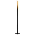 Eglo Lámpara de pie Barbotto Acero Negro, Oro 4.5W 345lm - 830 Luz Cálida | Apta para GU10