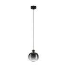 Eglo Colgante De Luz Oilella Acero Negro Oro | IP20 - Apta para 1x E27 