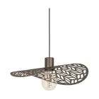 Eglo Colgante De Luz Swaby Acero Bronce | IP20 - Apta para 1x E27 